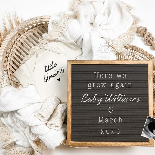 Labor Day Baby Announcement Social Media Pregnancy Etsy