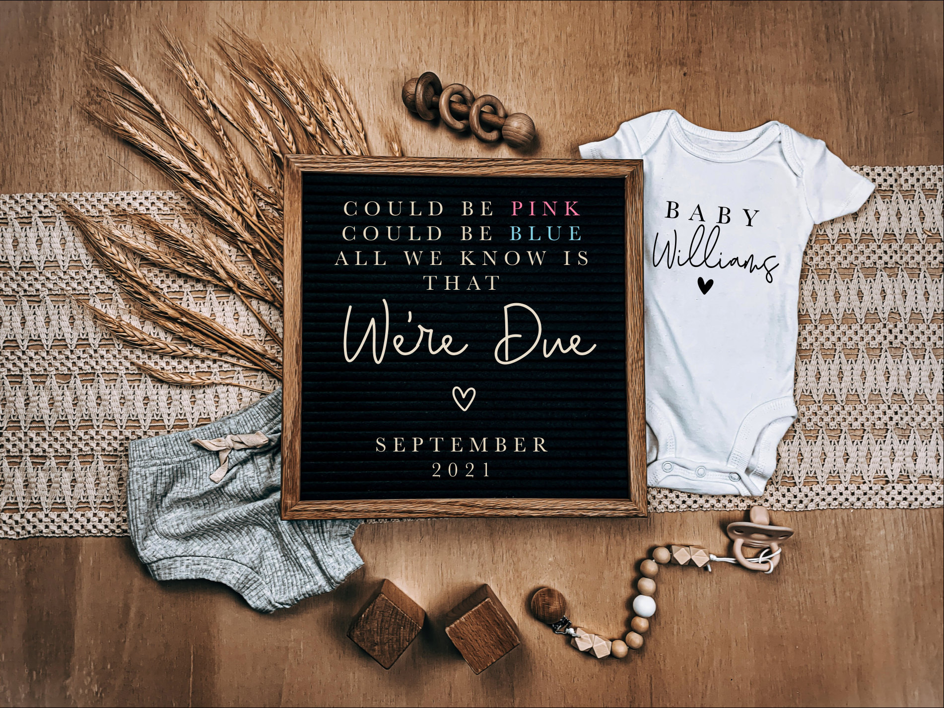 Could Be Pink Could Be Blue