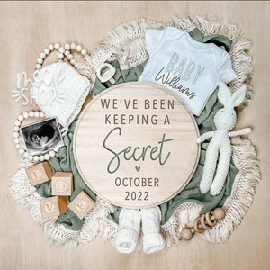 Digital Pregnancy Announcement /  Social Media / Gender Neutral / Digital  Pregnancy Announcement / Pregnancy Reveal /  Letter Board Baby /