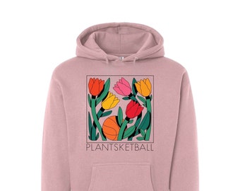 Tulip Patch Hoodie - Dusty Rose