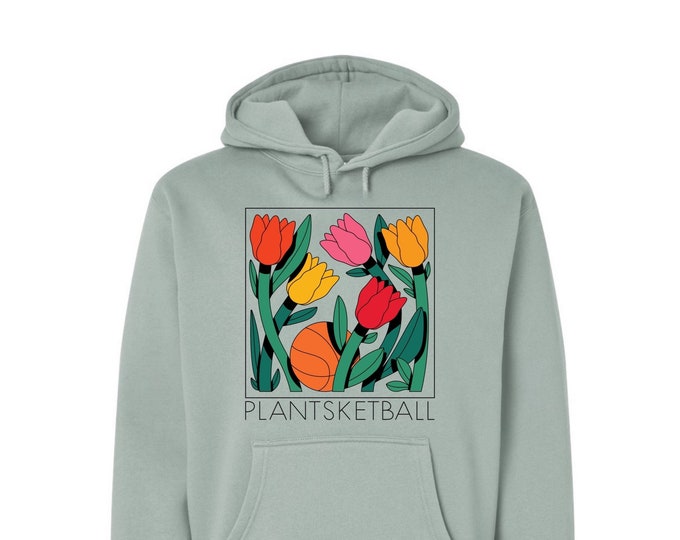 Tulip Patch Hoodie - Storm Blue