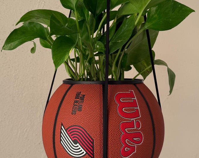 Portland Trailblazers - NBA Wilson Basketball Planter by Plantsketball