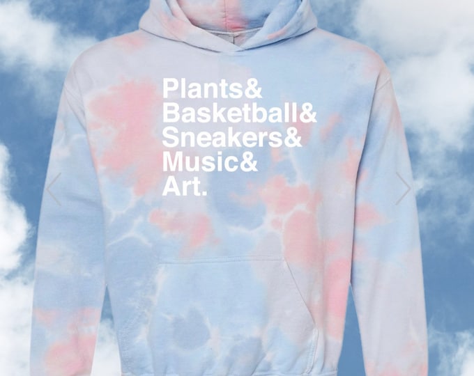 Sunset Sky - Dyed “&” Hoodie