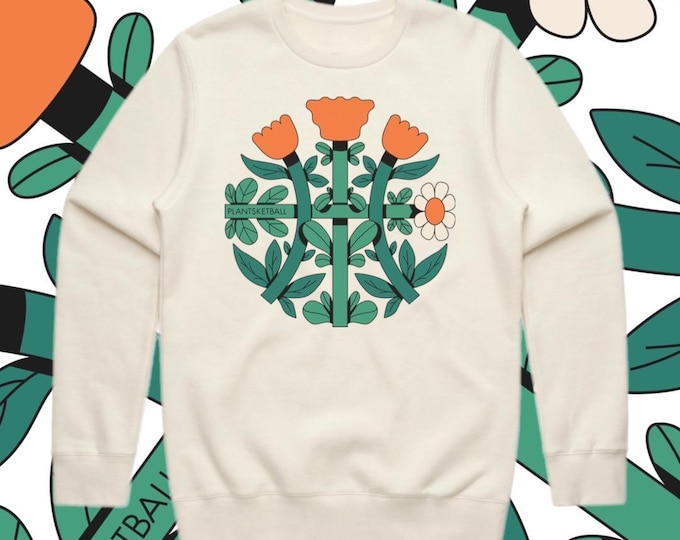 Basketbloom Crewneck