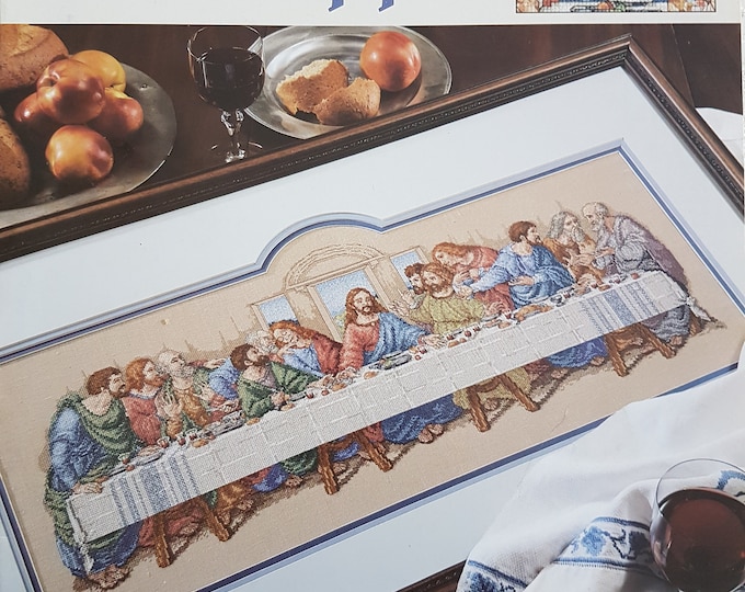 Cross Stitch Pattern /the Last Supper Etsy