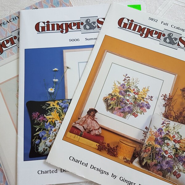 Ginger and Spice Cross Stitch Etsy