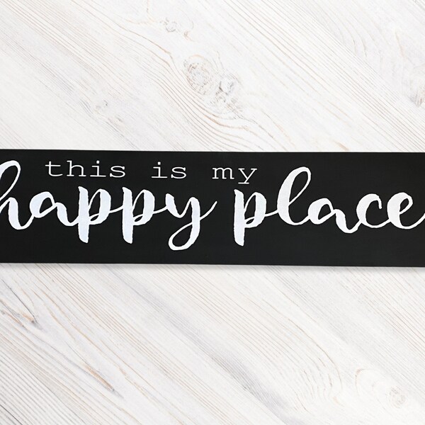 This is My Happy Place Sign Etsy