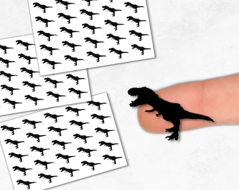 Tiny T-Rex Stickers, Waterproof Dinosaur Decals