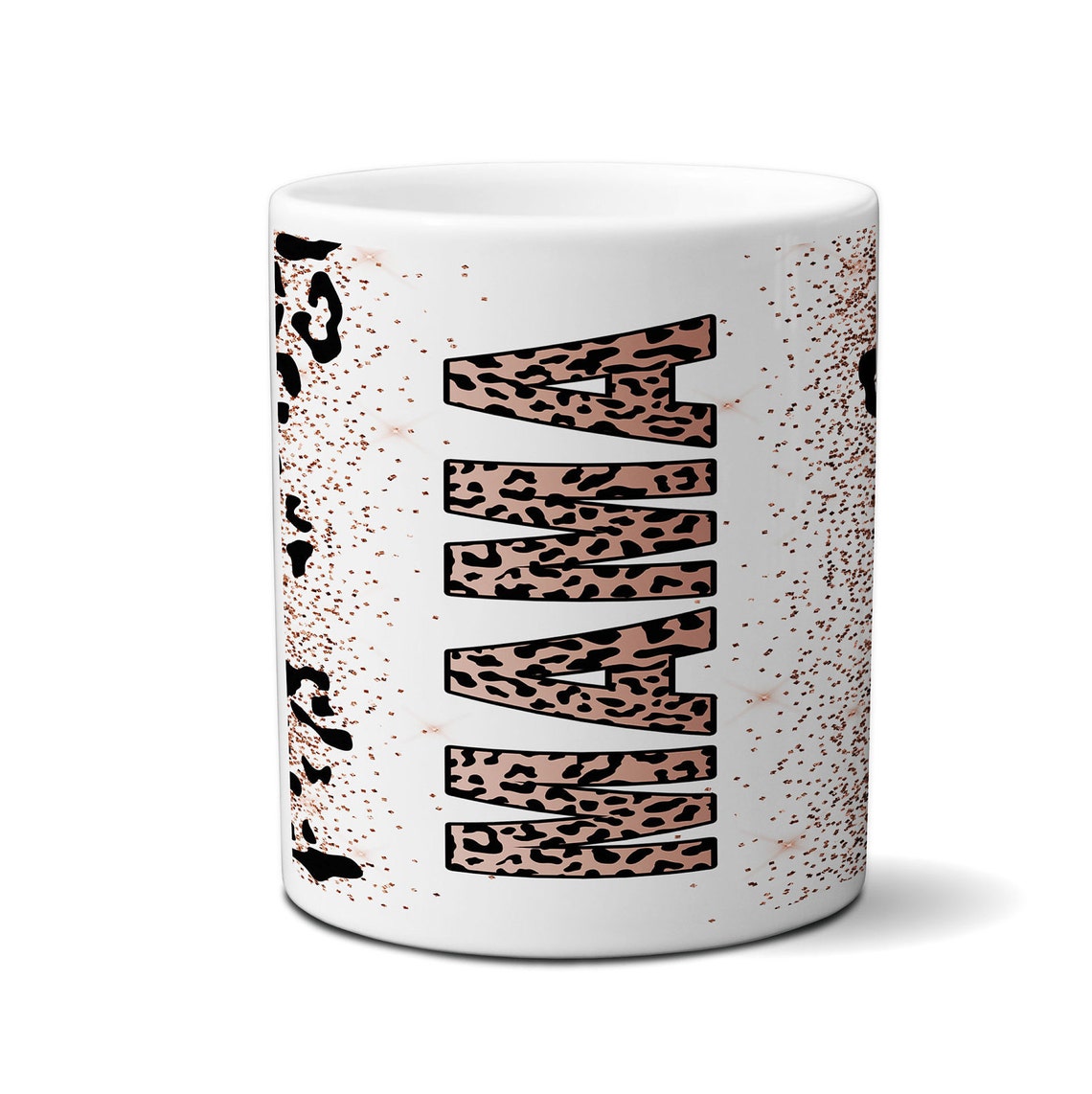 Mama Leopard Print Coffee Mug Mug for Mama Mug for Mothers | Etsy