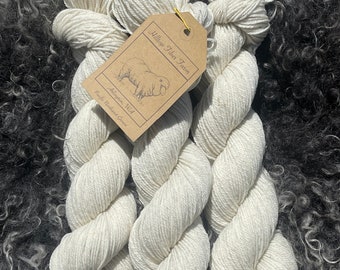 PNW Merino 3ply light DK  - "Shaun the Sheep"