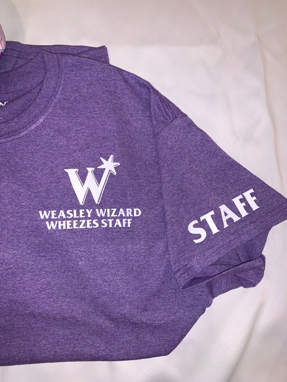 Weasley wizard wheezes staff shirt Clearance