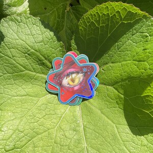 Sticker holographique ～ Œil de Démon