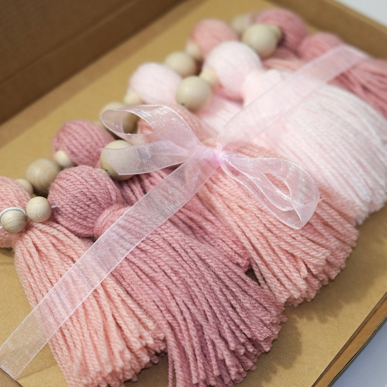 Tassel Garland Custom Nursery Decor Tassel Bunting Etsy UK