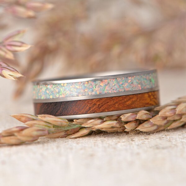 Wood Engagement Ring Etsy