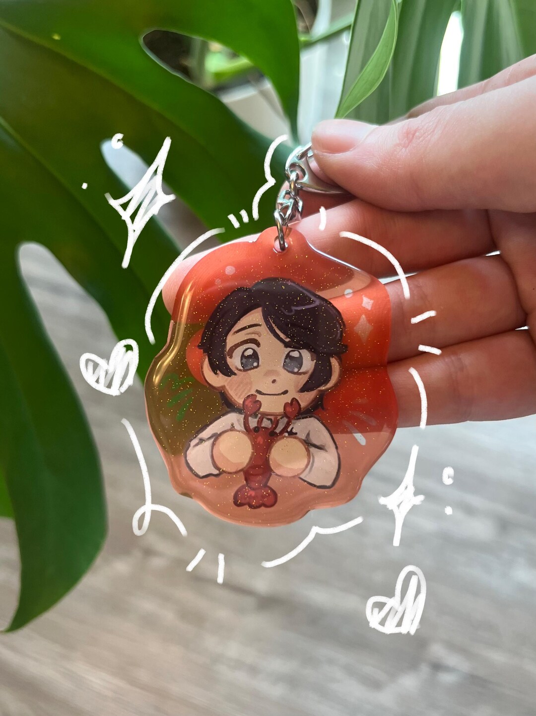 Yusuke Kitagawa Lobster Keychain Etsy