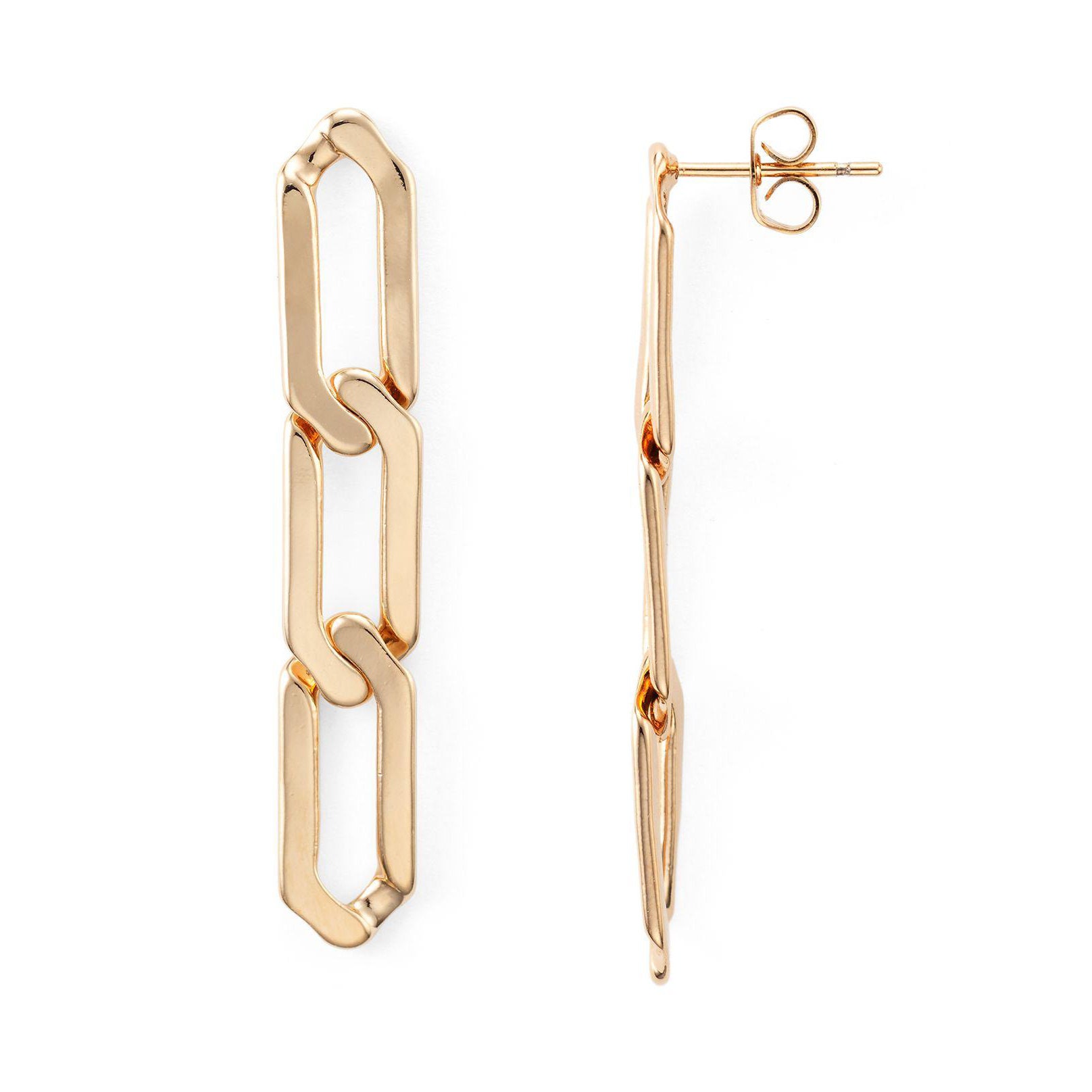 Kendall jenner 2024 chain earrings
