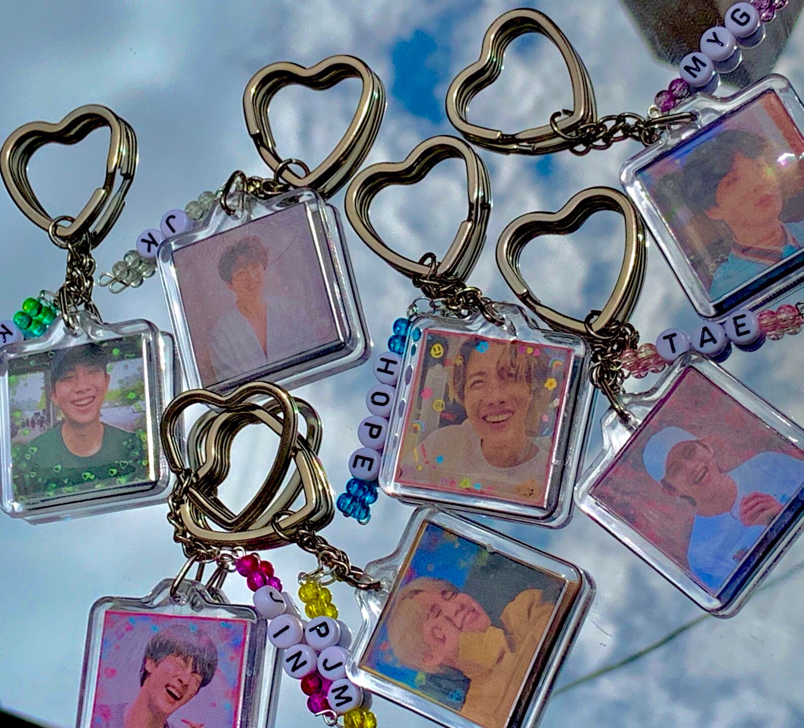 BTS keychains Etsy