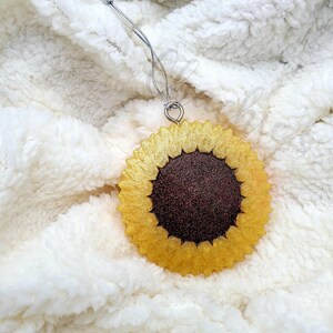 Custom Sunflower - Scented Car Freshie, Freshener, Air Freshener