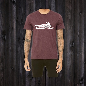 Ride Snowmobile Camisa de manga corta *UNISEX*