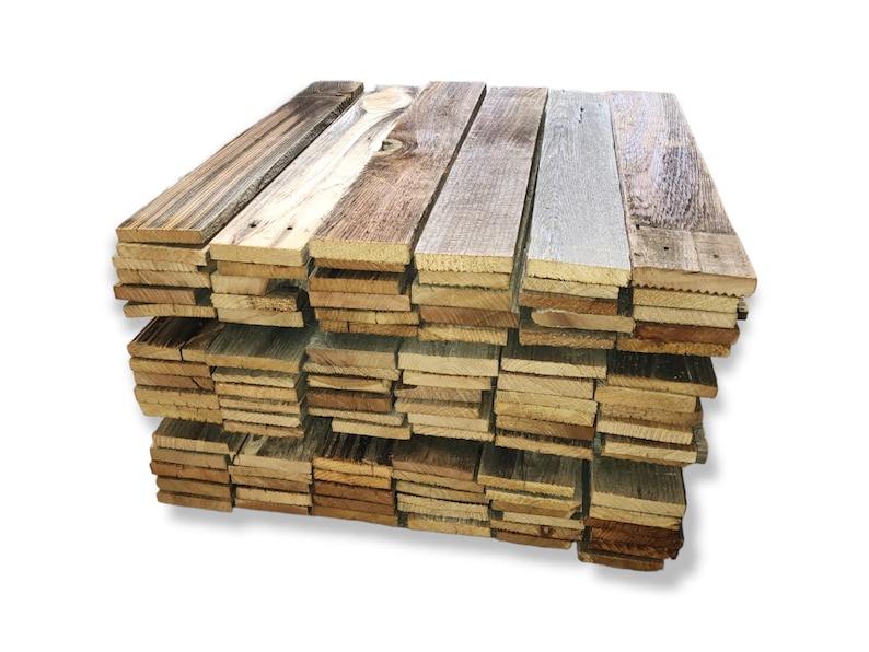 Bulk Reclaimed Wood 25-100 Sq. Ft. Barnwood Boards. image 3