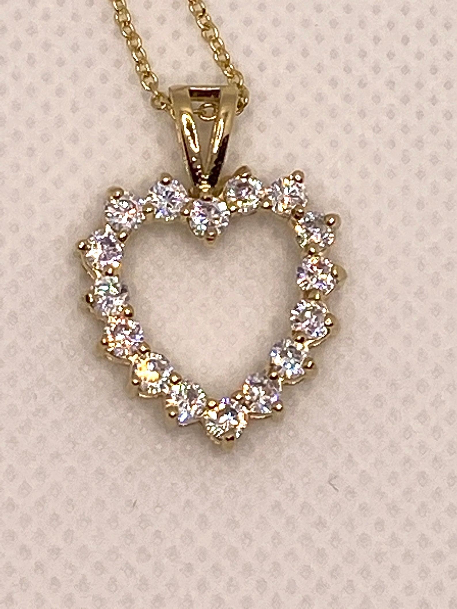 SALE heart Necklace Valentine's Day Heart Etsy