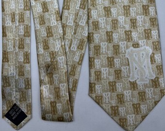 Vintage Tony Montana Scarface Emblem Necktie - 100% Silk Handmade