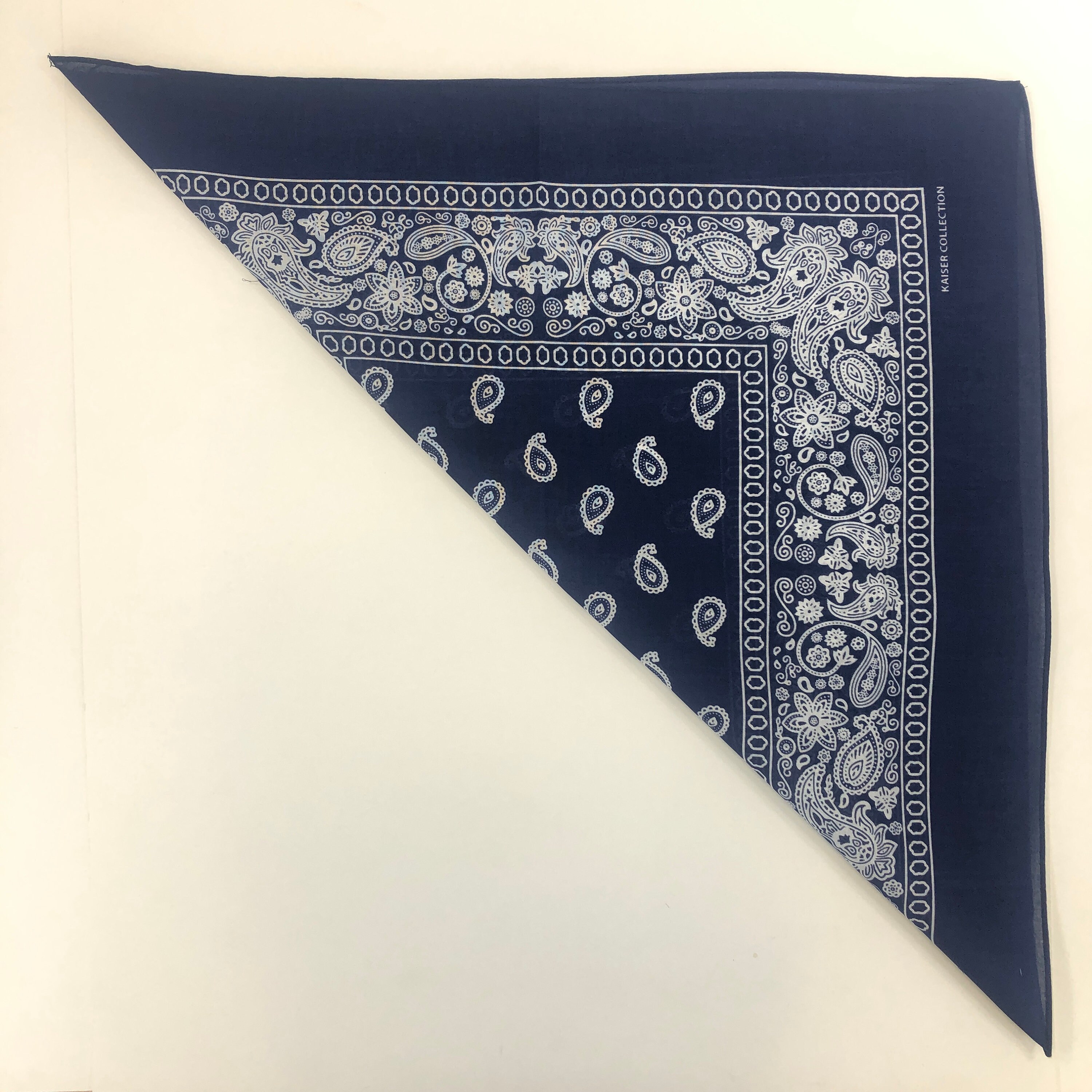 Cotton Bandana 4 Pack Navy Blue Bandanas for DIY Masks set Etsy