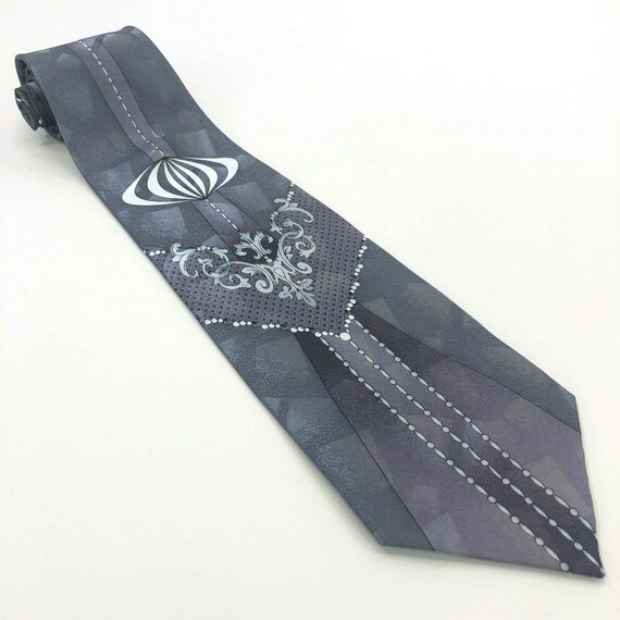 Classy Vintage Necktie with Matching Pocket Square … Gem