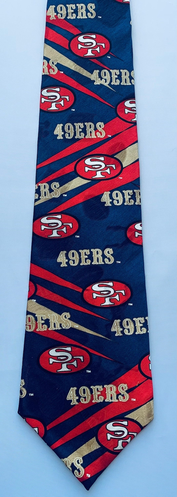 San Francisco 49ers Team NFL Necktie - Vintage Fo… - image 2