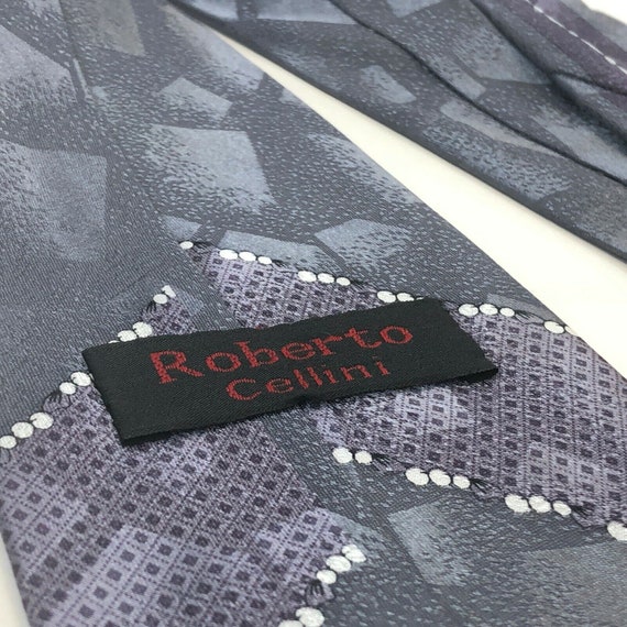 Classy Vintage Necktie with Matching Pocket Square … Gem