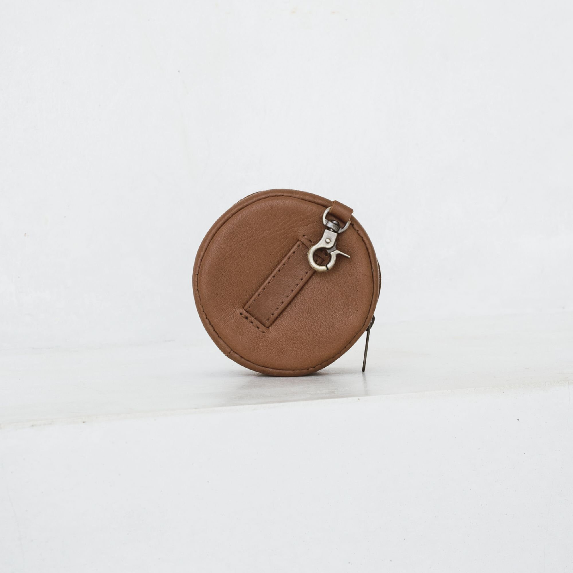 小物 blackmeans Leather Circle Pouch Brain Dead x blackmeans Coin Pouch - Black