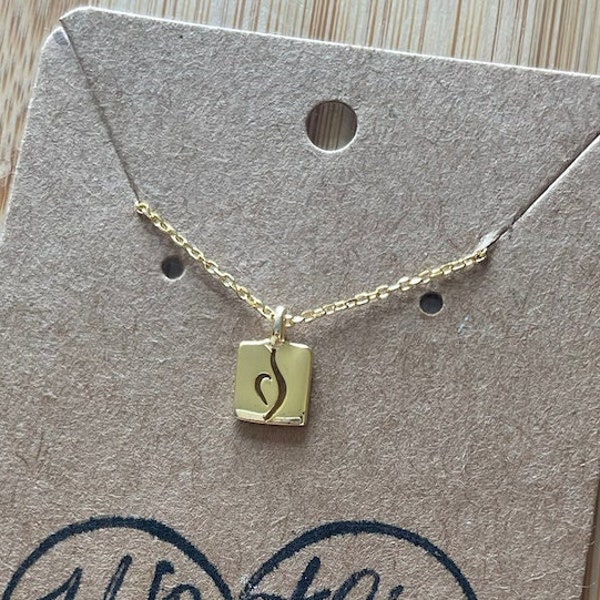 Eating Disorder Recovery Necklace - Sterling Silver NEDA Symbol - Jewelry Eating Disorders Gift - NEDA Awareness - BED Anorexia Bulimia