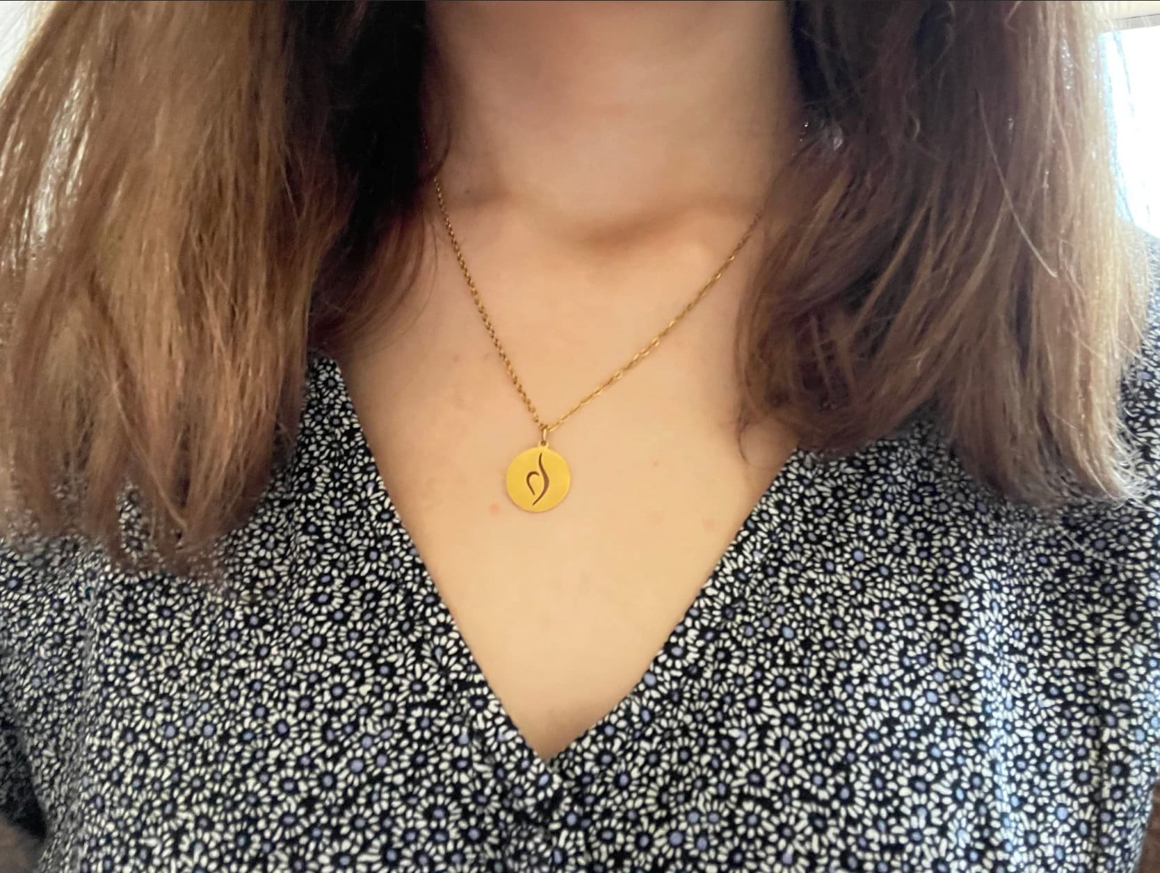 KEYCHIN Collana NEDA Per La Consapevolezza Sui Disturbi Alimentari, Gioiello In Acciaio Inox Con Messaggio Ispirazionale, Regalo Per Amici E Famiglia