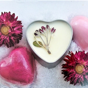 Loves Me! Pick your Loves Me Petal with a Massage! Gift for Lovers, Gift for Him/Her/You, Massage Candles & Romantic Soaps