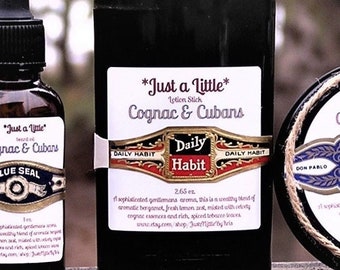 Mens Lotion: Wild, Romantic, Adventurous, Sophisticated/Create Your Own Mens Lotion Stick 2.65 oz or .15 ml. travel size