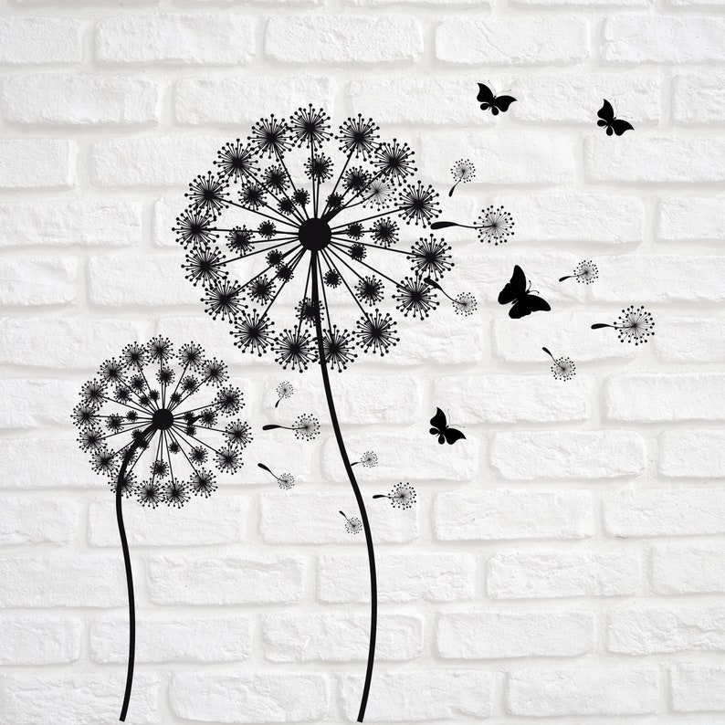 Free Free Butterfly Dandelion Svg 291 SVG PNG EPS DXF File