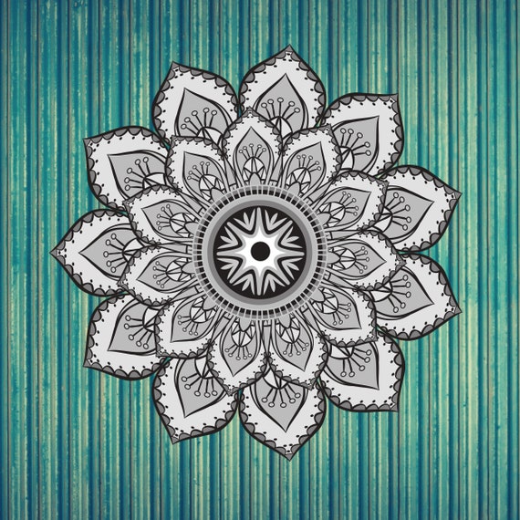 Download Mandala Svg Files For Cricut Clipart Digital Download Etsy