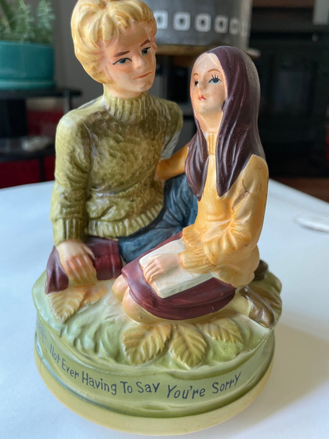 Rare Vintage love Story Music Box Made by Sanko Etsy