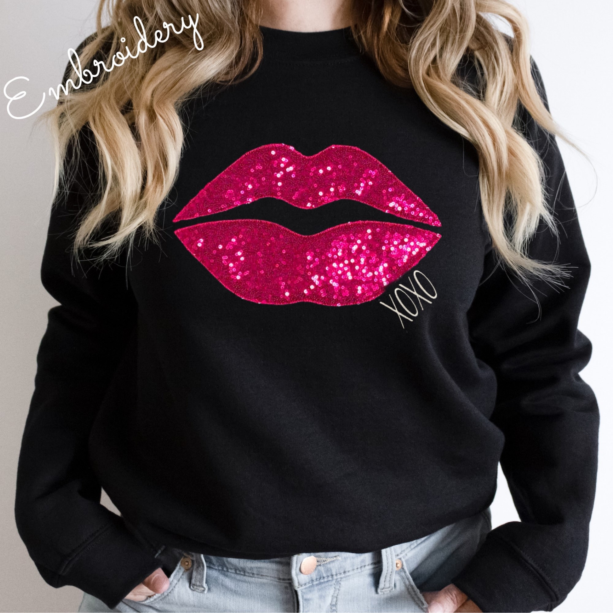 Lips Sweater - Etsy UK