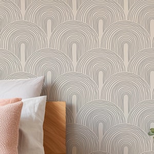 Abstract Arch Removable Wallpaper: Boho Peel and Stick