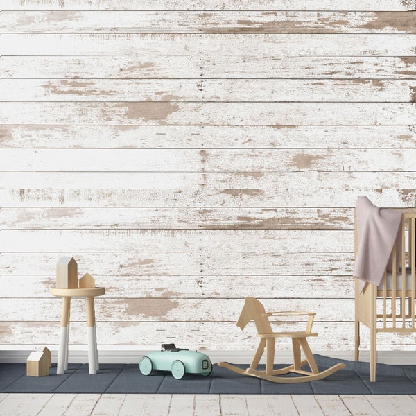 Image showcasing Wood Look Wallpaper - Etsy