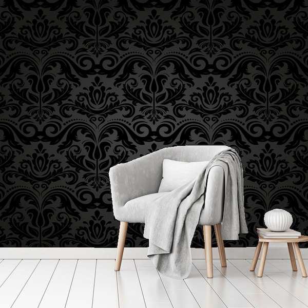 Damask Wall Art Etsy