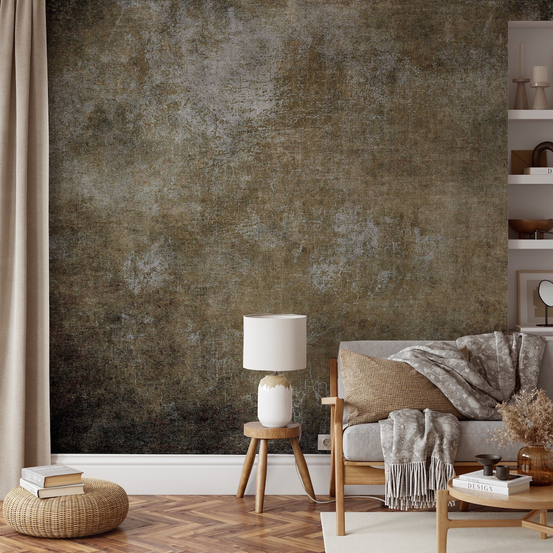 Peel and Stick Concrete Wallpaper, Self Adhesive, Modern Wallpaper