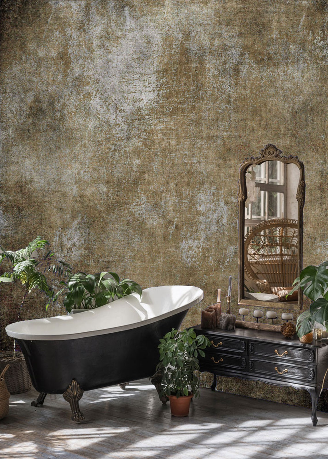 Peel and Stick Concrete Wallpaper Self Adhesive Modern Etsy UK