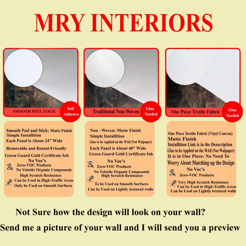 Buy Black and White Art Deco Style Inspired Floral Peel and Stick