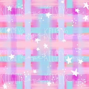Primavera xadrez brilhante colorido Páscoa padrão sem emenda ilustrado à mão. Design digital. Tecido de papel para scrapbook de roupas de bebê. Espreitadelas Estrelas