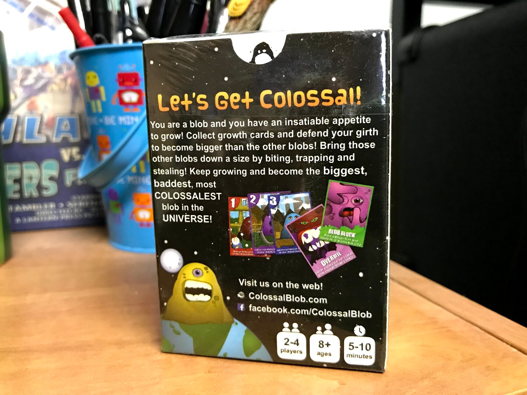Colossal Blob Card Game - Great for Kids, Adults and Blobs Alike! - Etsy