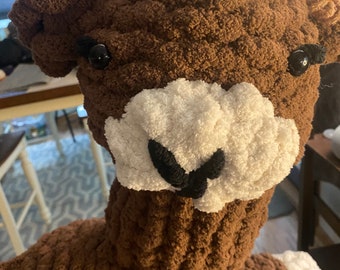 Lilu Llama FINGER KNITTING Video Tutorial Follow Along