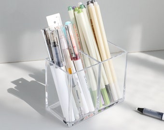 Acrylic Pen Holder Etsy