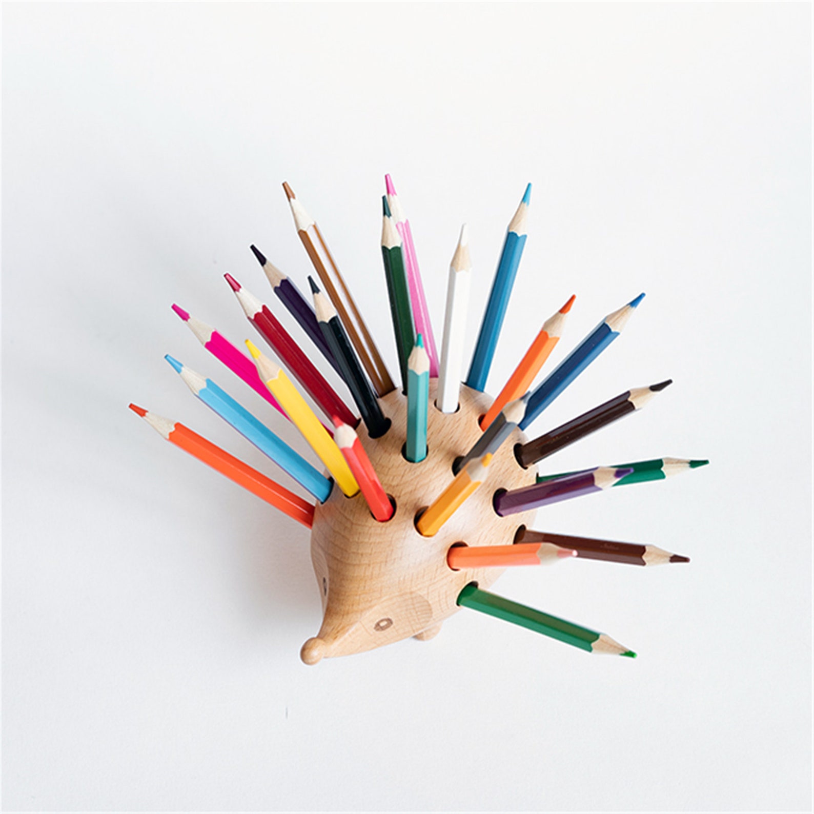 Hedgehog Pen Holder Office Decorations Cute Gifts for Etsy